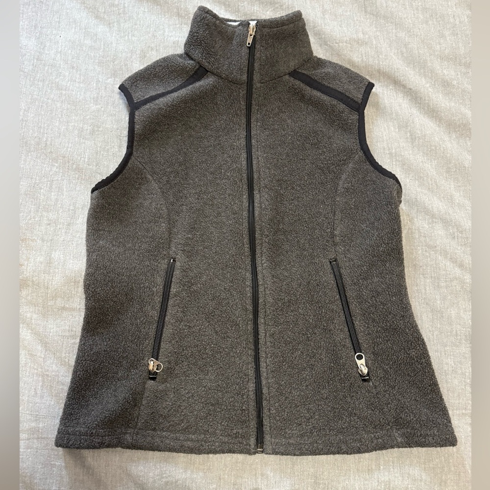 Patagonia Synchilla Gray Fleece Vest women’s small